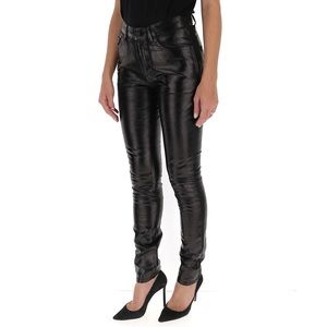 Saint Laurent Skinny Coated Jeans